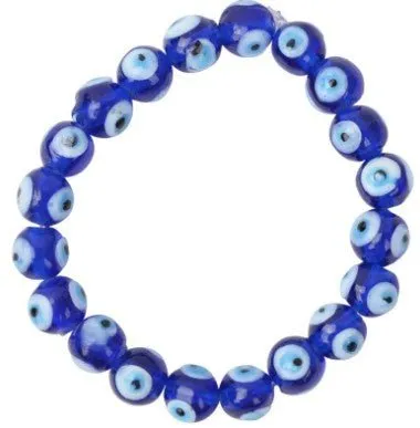 Benjamin International Bracelets Evil Eye Bracelet Glass Dark Blue