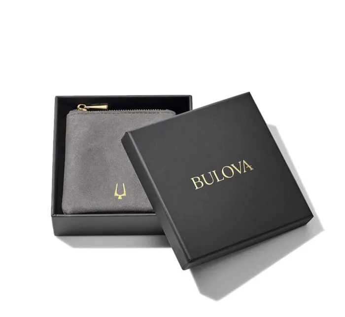 BULOVA DOUBLE WRAP LEATHER BRACELET J96B018M Bulova Bracelets BULOVA DOUBLE WRAP LEATHER BRACELET J96B018M Bulova Bracelets