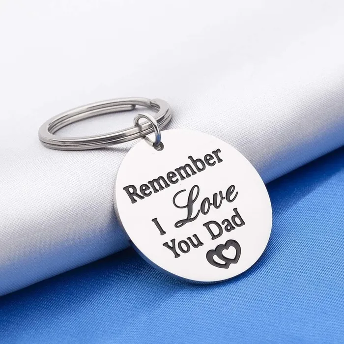 Juzan Jewelry Necklaces Fathers Day Keychain