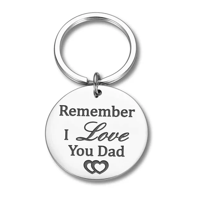 Juzan Jewelry Necklaces Fathers Day Keychain