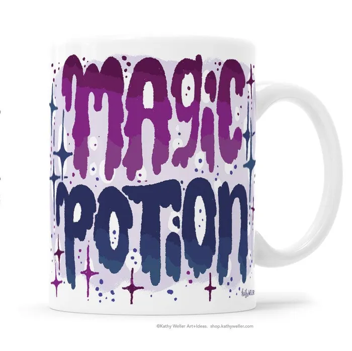 Kathy Weller ArtIdeas Magic Potion Mug Earrings
