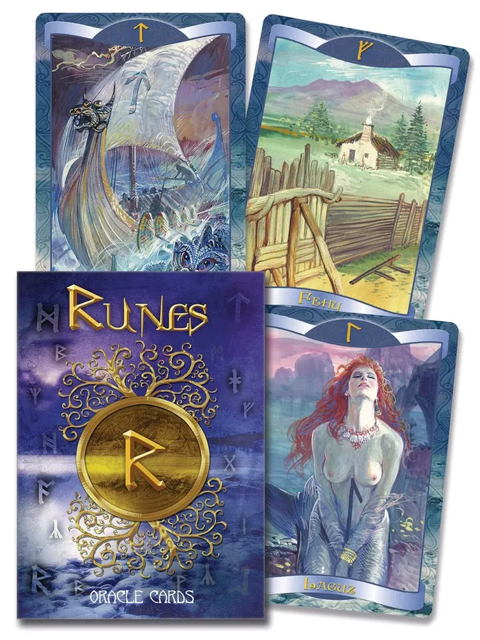 Llewellyn Worldwide LTD Earrings Runes Oracle Cards