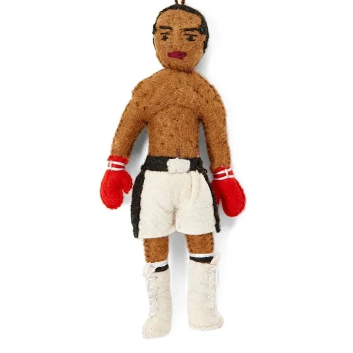 Muhammed Ali Doll Silk Road Bazaar Earrings