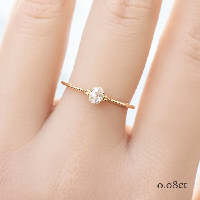 Rings Envero Jewelry Iris Ring Oval Rose Cut Diamond Rings Envero Jewelry Iris Ring Oval Rose Cut Diamond