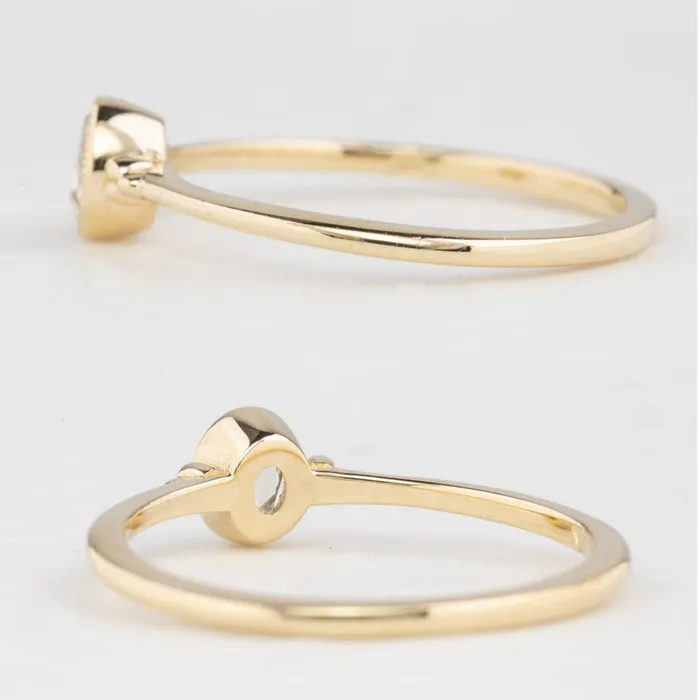 Rings Envero Jewelry Iris Ring Oval Rose Cut Diamond Rings Envero Jewelry Iris Ring Oval Rose Cut Diamond