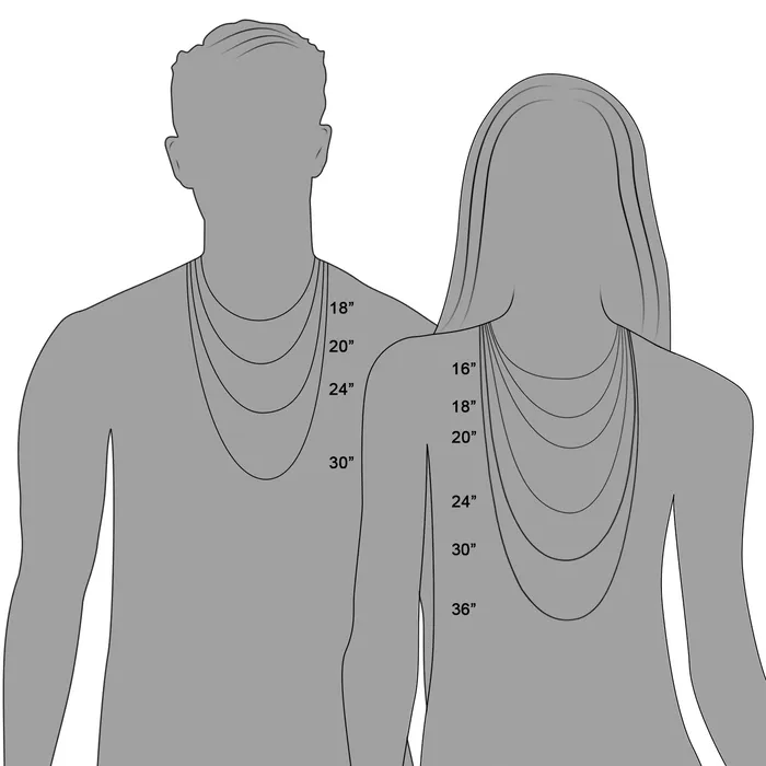 Sterling Silver Rhodium Plated Byzantine Motif Chain Necklace MayaMila Necklaces
