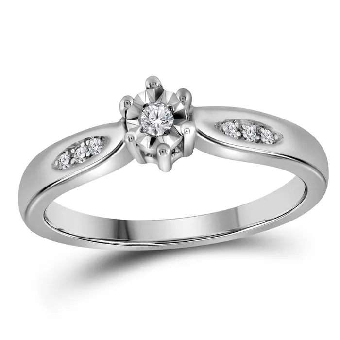 Sterling Silver Womens Round Diamond Solitaire Bridal Wedding Engagement Ring 120 Cttw Size 11 mayamila Rings Sterling Silver Womens Round Diamond Solitaire Bridal Wedding Engagement Ring 120 Cttw Size 11 mayamila Rings