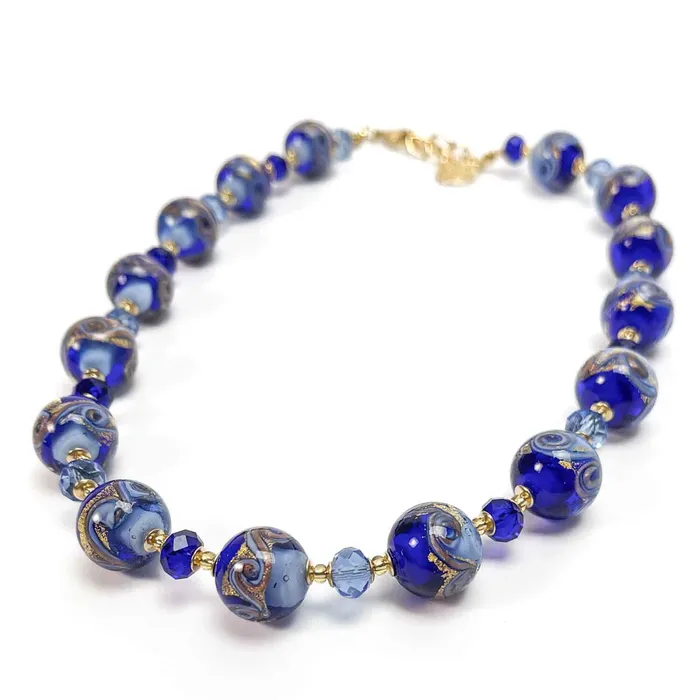 Antonio Vaccari Necklaces Bahia Necklace Murano Glass Beads