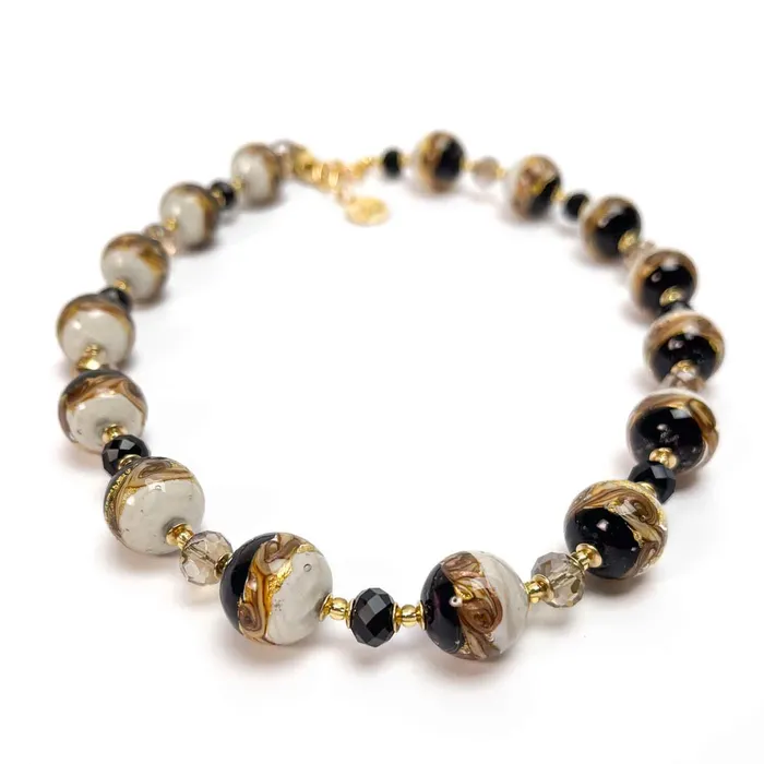Antonio Vaccari Necklaces Bahia Necklace Murano Glass Beads