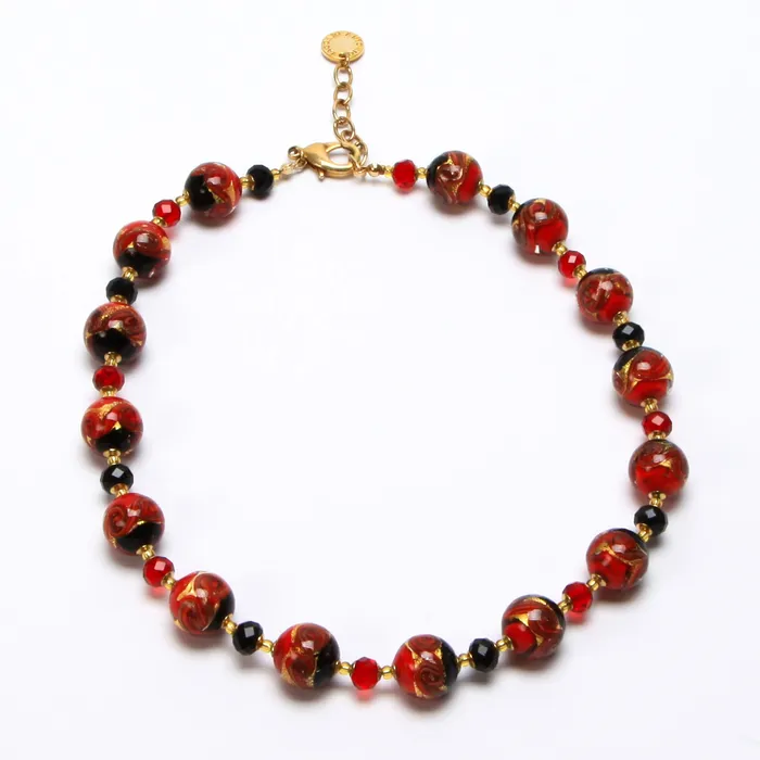 Antonio Vaccari Necklaces Bahia Necklace Murano Glass Beads
