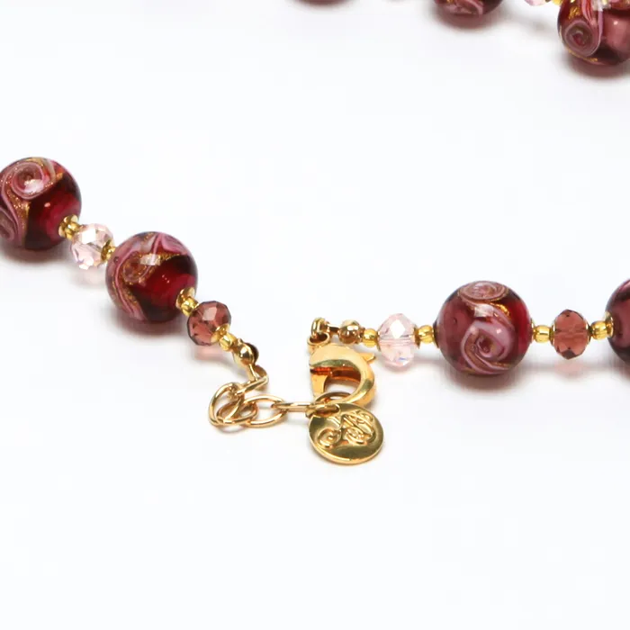 Antonio Vaccari Necklaces Bahia Necklace Murano Glass Beads