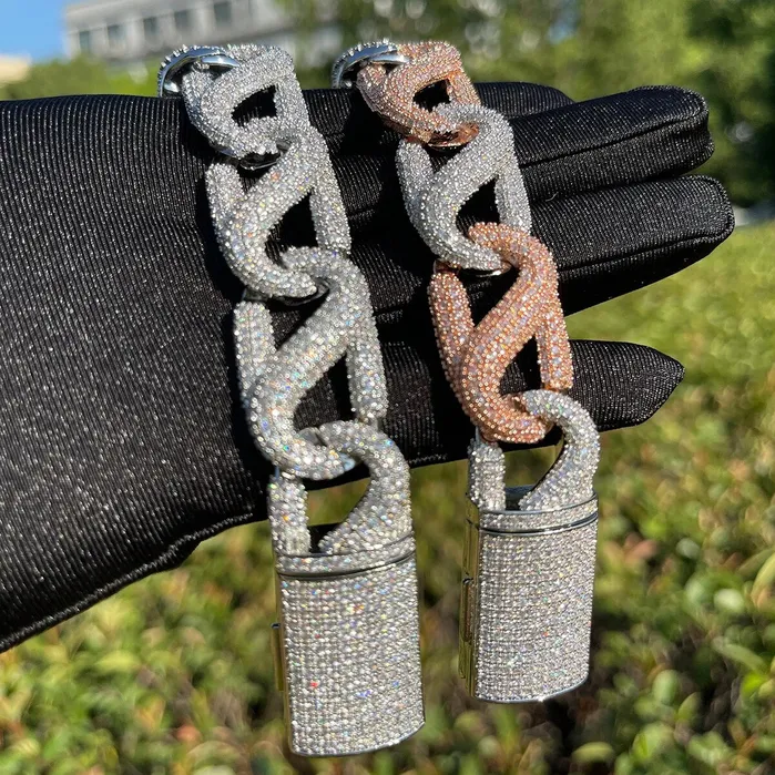 Bracelets 8 Shaped 20MM 8 Shaped Iced Out Diamond Bracelet