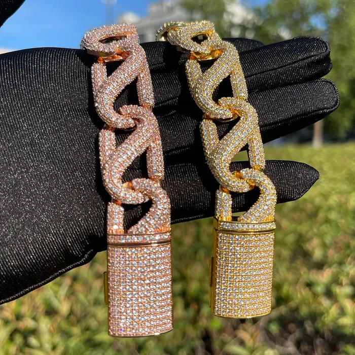 Bracelets 8 Shaped 20MM 8 Shaped Iced Out Diamond Bracelet