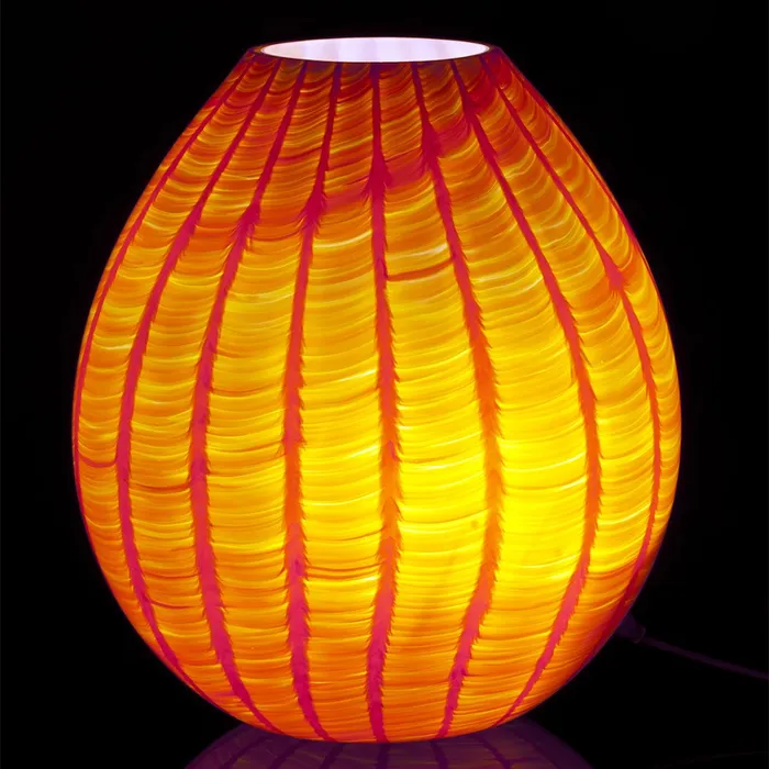 Flakes Loft Lamp in Blown Glass Murano Medium I Muranesi Earrings
