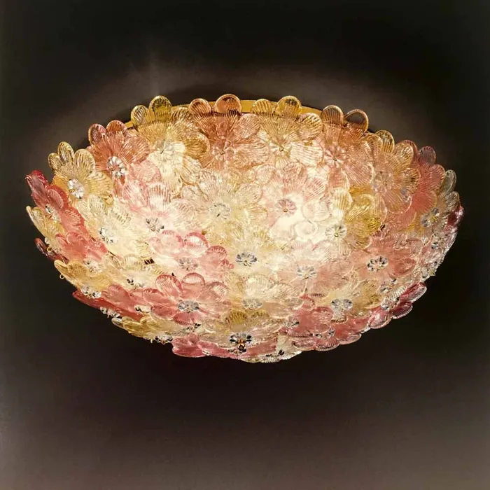 Flora 3 Lights Ceiling Chandelier Voltolina Earrings