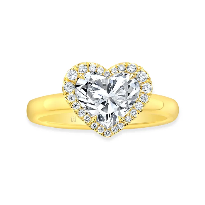 Heart Shape Diamond Ring 171tw Rahaminov Diamonds Rings
