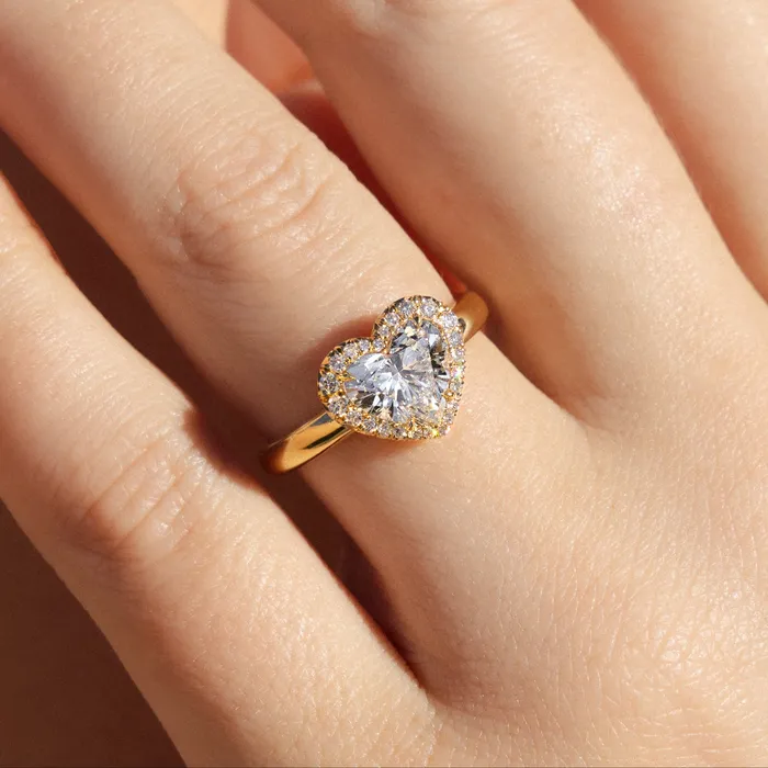Heart Shape Diamond Ring 171tw Rahaminov Diamonds Rings