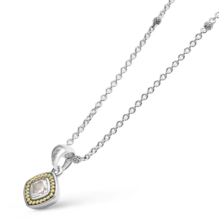 Necklaces LAGOS Rittenhouse White Topaz Pendant Necklace