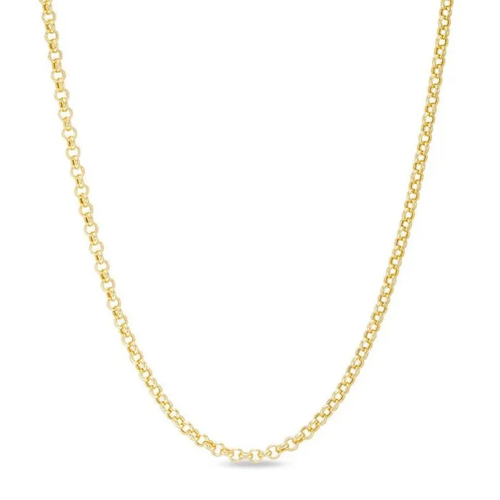 Necklaces NicoleHD Jewelry Small Rolo Chain Necklace