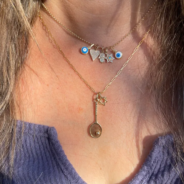 Necklaces NicoleHD Jewelry Small Rolo Chain Necklace