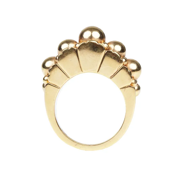 Rings Bell Bird Antiques Mid Century Retro Ring