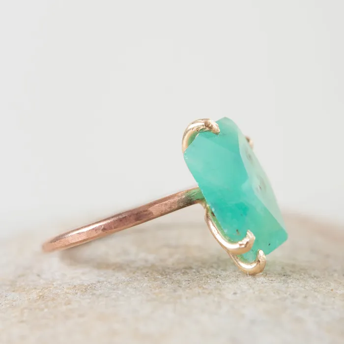 Rings Variance Objects Variance Objects Peruvian Opal 14k Gold Ring