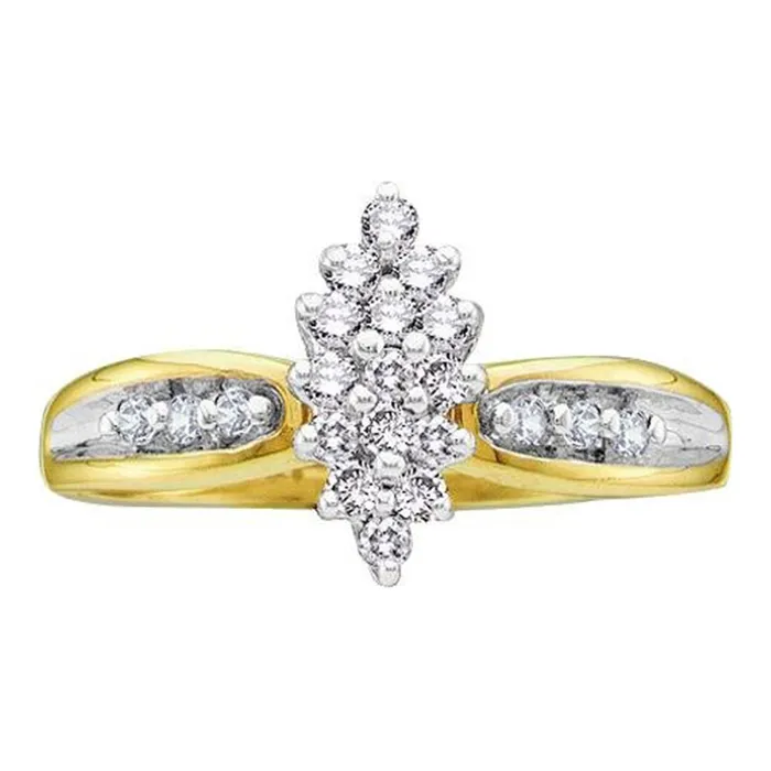 15CTWDiamond CLUSTER RING gndatlanta Rings