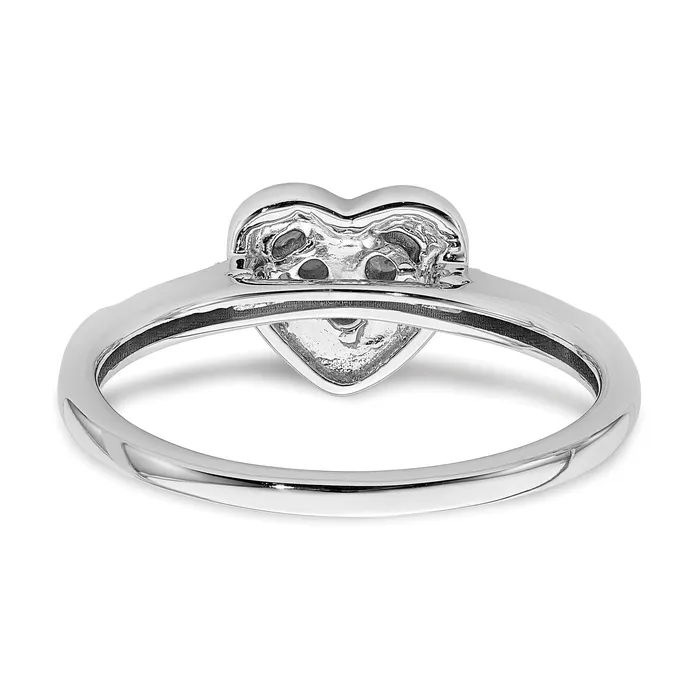 10k White Gold 14 Ct Lab Grown Diamond VSSI G Cluster Engagement Ring Goldia Rings