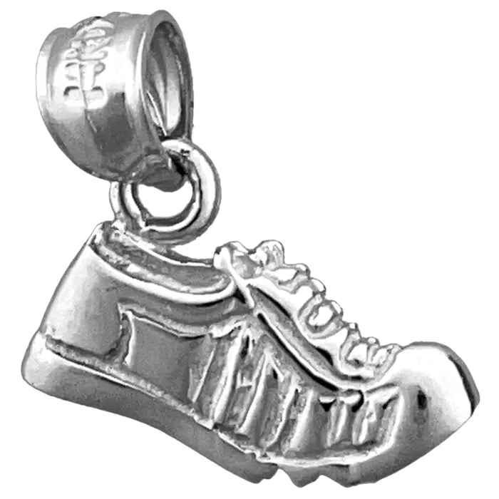 14K Gold Running Shoe Charm Goldia Charm Necklaces