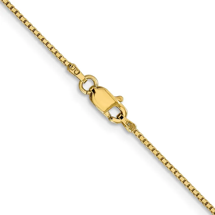 14K Yellow Gold 16 inch 95mm Box with Lobster Clasp Chain Necklace MDS Necklaces 14K Yellow Gold 16 inch 95mm Box with Lobster Clasp Chain Necklace MDS Necklaces
