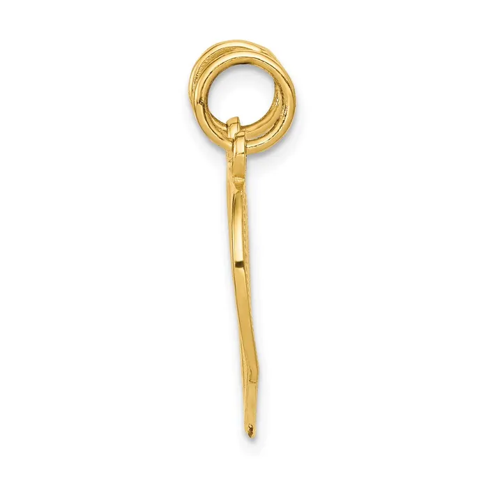 14k Yellow Gold Breakapart MOMDAUGHTER Charm Goldia Charm Necklaces