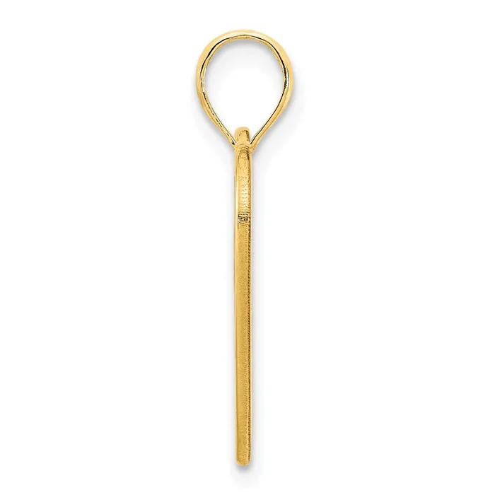 14k Yellow Gold Fancy Heart Pendant Goldia Necklaces