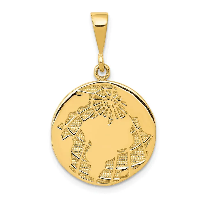 14k Yellow Gold Globe Pendant Goldia PreStyled Sets