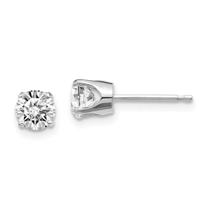 14kw 95ct I2 K L Diamond Stud Push on Post Earrings goldiaca Earrings 14kw 95ct I2 K L Diamond Stud Push on Post Earrings goldiaca Earrings