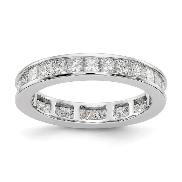 2ct Channel Set Princess Cut Diamond Eternity Wedding Band Ring 14k White Gold Goldiacom Rings 2ct Channel Set Princess Cut Diamond Eternity Wedding Band Ring 14k White Gold Goldiacom Rings