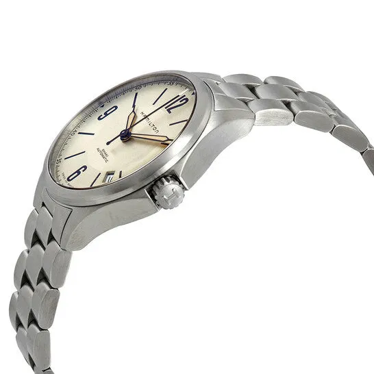 Bracelets JMS always Original Hamilton Khaki Aviation Ivory Dial Automatic Mens Stainless Steel Watch H76565125 Bracelets JMS always Original Hamilton Khaki Aviation Ivory Dial Automatic Mens Stainless Steel Watch H76565125