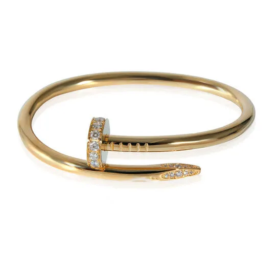 Bracelets JMS always Original PreOwned Cartier Juste Un Clou Bracelet in 18k Yellow Gold 058 CTW Bracelets JMS always Original PreOwned Cartier Juste Un Clou Bracelet in 18k Yellow Gold 058 CTW