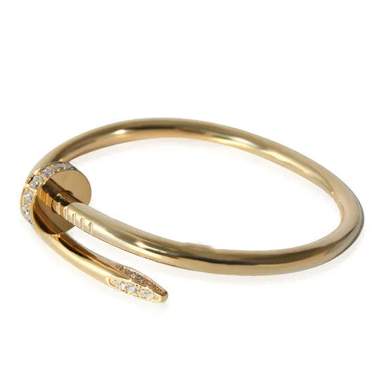 Bracelets JMS always Original PreOwned Cartier Juste Un Clou Bracelet in 18k Yellow Gold 058 CTW Bracelets JMS always Original PreOwned Cartier Juste Un Clou Bracelet in 18k Yellow Gold 058 CTW