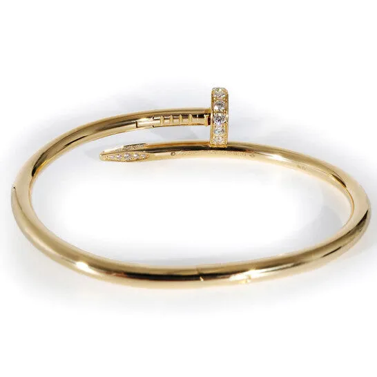 Bracelets JMS always Original PreOwned Cartier Juste Un Clou Bracelet in 18k Yellow Gold 058 CTW Bracelets JMS always Original PreOwned Cartier Juste Un Clou Bracelet in 18k Yellow Gold 058 CTW