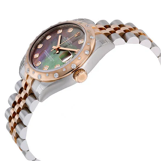 Bracelets JMS always Original Rolex Oyster Perpetual Datejust 31 Black Mother of Pearl Dial Stainless Steel and 18K Everose Gold Jubilee Bracelet Automatic Ladies Watch 178341BKMDJ Bracelets JMS always Original Rolex Oyster Perpetual Datejust 31 Black Mother of Pearl Dial Stainless Steel and 18K Everose Gold Jubilee Bracelet Automatic Ladies Watch 178341BKMDJ