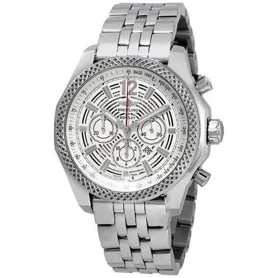 Bracelets Original Breitling Bentley Barnato Chronograph Silver Dial Stainless Steel Mens Watch A4139021G795SS JMS always Bracelets Original Breitling Bentley Barnato Chronograph Silver Dial Stainless Steel Mens Watch A4139021G795SS JMS always
