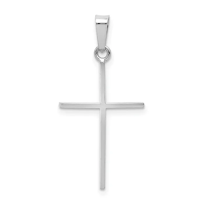 Charm Necklaces Goldia 14k White Gold Cross Charm