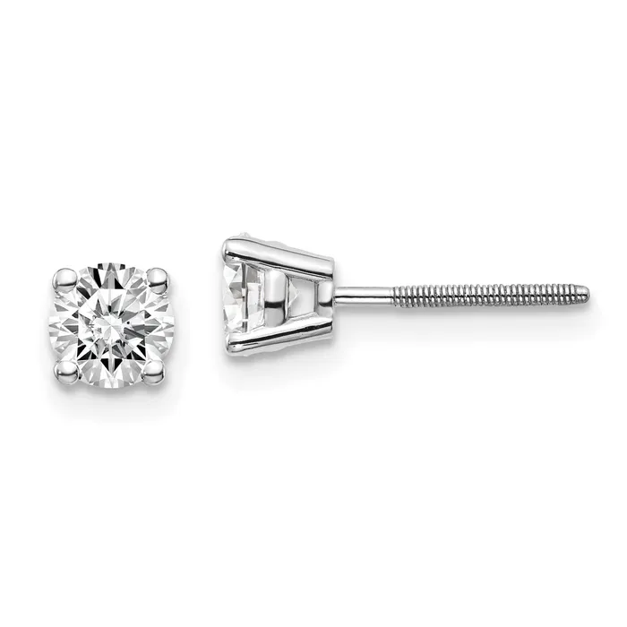 Earrings goldiaca 14kw 75ct SI3 G I Diamond Stud Thread onoff Post Earrings Earrings goldiaca 14kw 75ct SI3 G I Diamond Stud Thread onoff Post Earrings