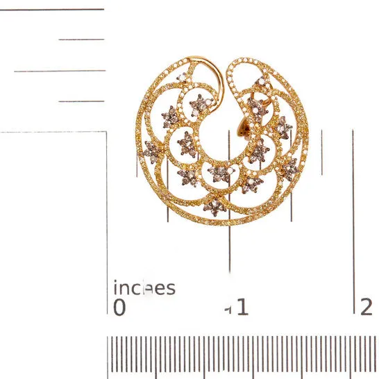 Earrings Original Haus of Brilliance 14K Yellow Gold 4 78 Cttw Fancy Colored Diamond Sun and Stars Open Hoop Earrings Fancy Color I1I2 Clarity JMS always Earrings Original Haus of Brilliance 14K Yellow Gold 4 78 Cttw Fancy Colored Diamond Sun and Stars Open Hoop Earrings Fancy Color I1I2 Clarity JMS always