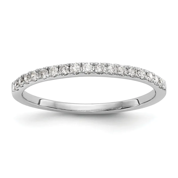 Goldia 017ct CZ Solid Real 14K White Gold Round Wedding Wedding Band Ring Rings Goldia 017ct CZ Solid Real 14K White Gold Round Wedding Wedding Band Ring Rings