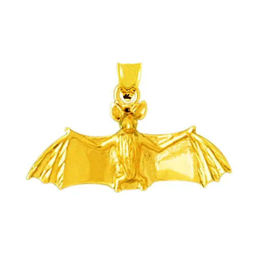 Goldia 14K Gold Bat Pendant PreStyled Sets