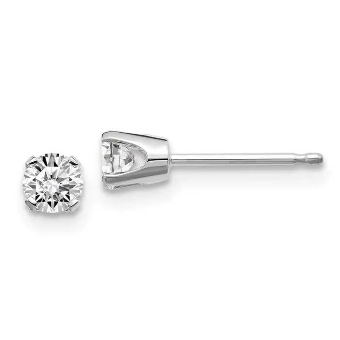 goldiaca Earrings 14kw 30ct I2 K L Diamond Stud Push on Post Earrings