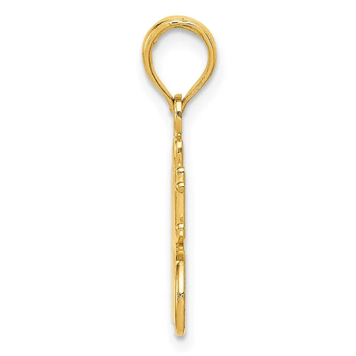 Goldia Charm Necklaces 14k Yellow Gold 1 GREAT GRANDMOTHER Charm