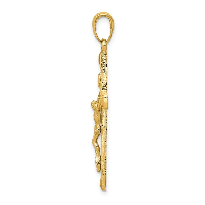 Goldia PreStyled Sets 14k Yellow Gold Crucifix Pendant