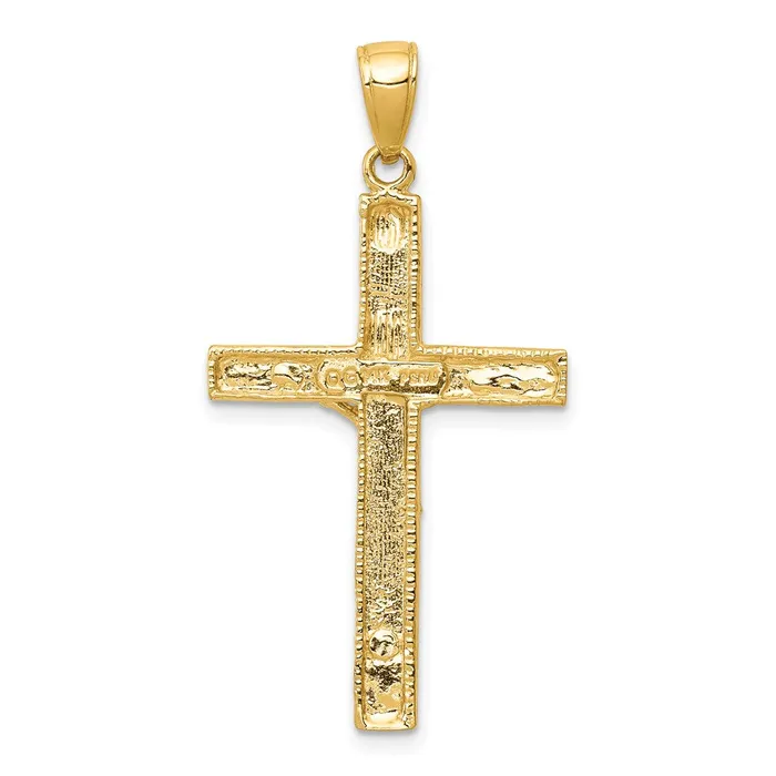 Goldia PreStyled Sets 14k Yellow Gold Crucifix Pendant